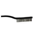 CEPILLO DE ACERO C/ MANGO PLASTICO 280x33MM CERDAS ACERO