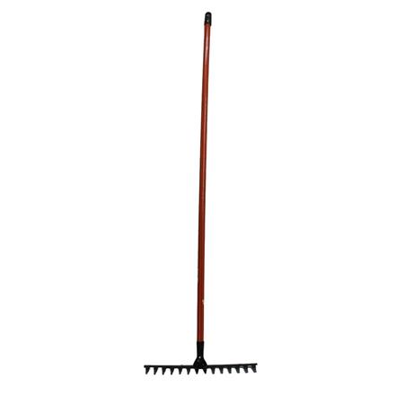 RASTRILLO CURVO ROBUSTO - 14 DIENTES S/ MANGO